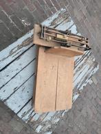 Antieke eiken weegschaal, L.Exupere uit Frankrijk, Parijs, Ophalen of Verzenden