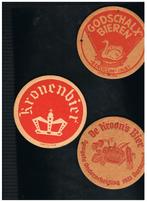 ZEER OUDE BIERVILTJES, Verzenden, Gebruikt, Viltje(s), Overige merken