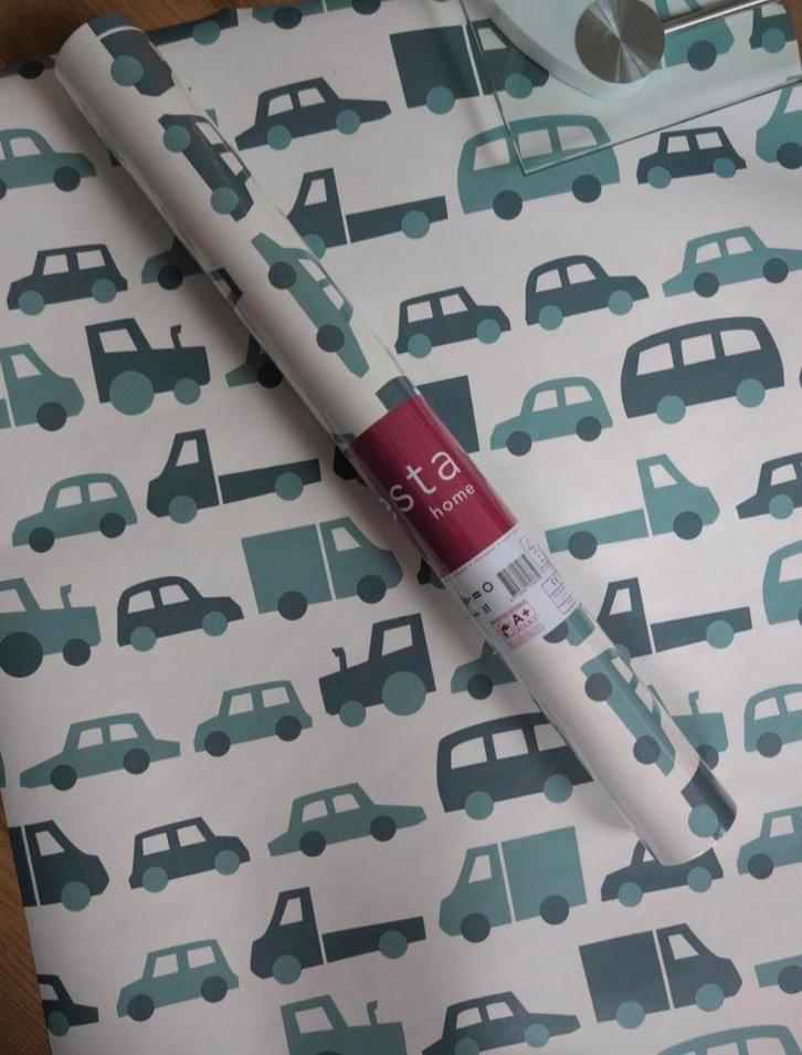 Esta Home behang auto, Huis en Inrichting, Stoffering | Behang, Blauw, Grijs, Groen, minder dan 10 m², Ophalen of Verzenden