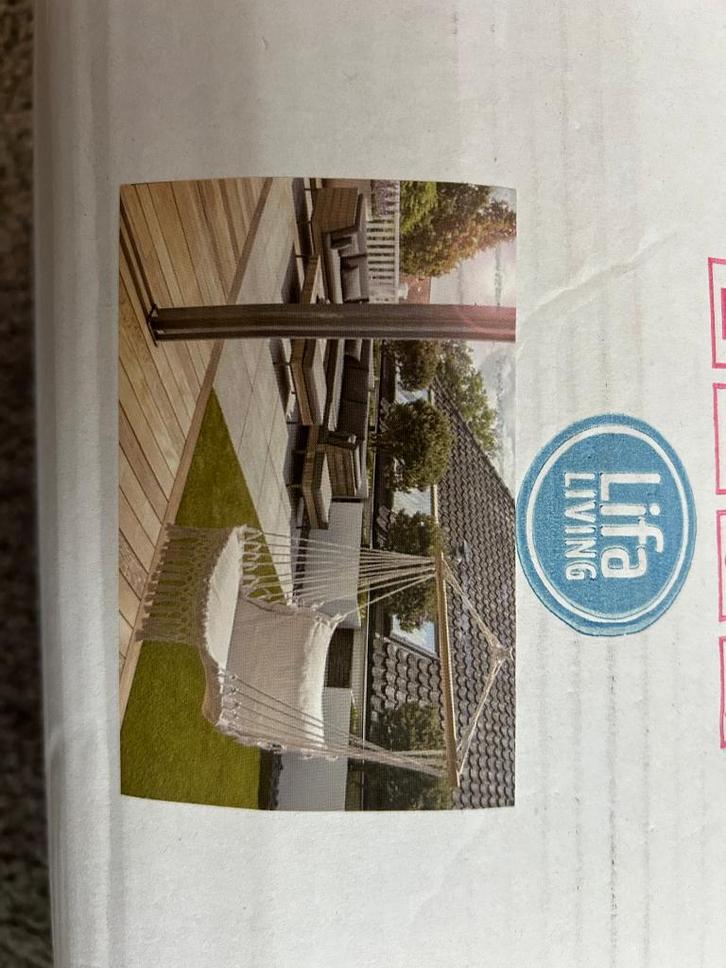 Hangstoel voor in de tuin, Tuin en Terras, Hangmatten, Nieuw, Eenpersoons, Opvouwbaar, Buiten, Ophalen