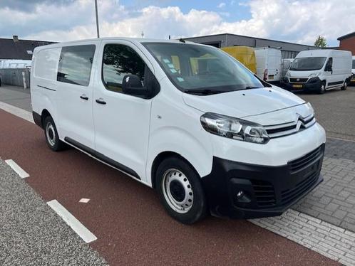 Citroën Jumpy 2.0 BlueHDI 90kw DC 6P LANG AIRCO KLIMA EURO6, Auto's, Bestelauto's, Bedrijf, Te koop, ABS, Airbags, Airconditioning