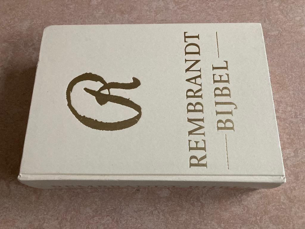 Rembrandt – Bijbel - Rembrandtbijbel - zo goed als nieuw, Ophalen of Verzenden, Zo goed als nieuw, Christendom | Katholiek