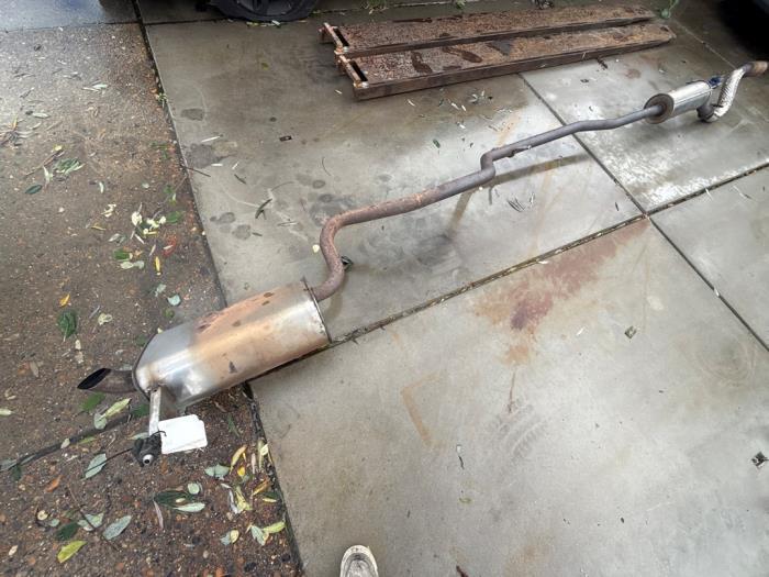 Uitlaat (compleet) van een Citroen C5, Auto-onderdelen, Uitlaatsystemen, Citroën, Gebruikt, 3 maanden garantie