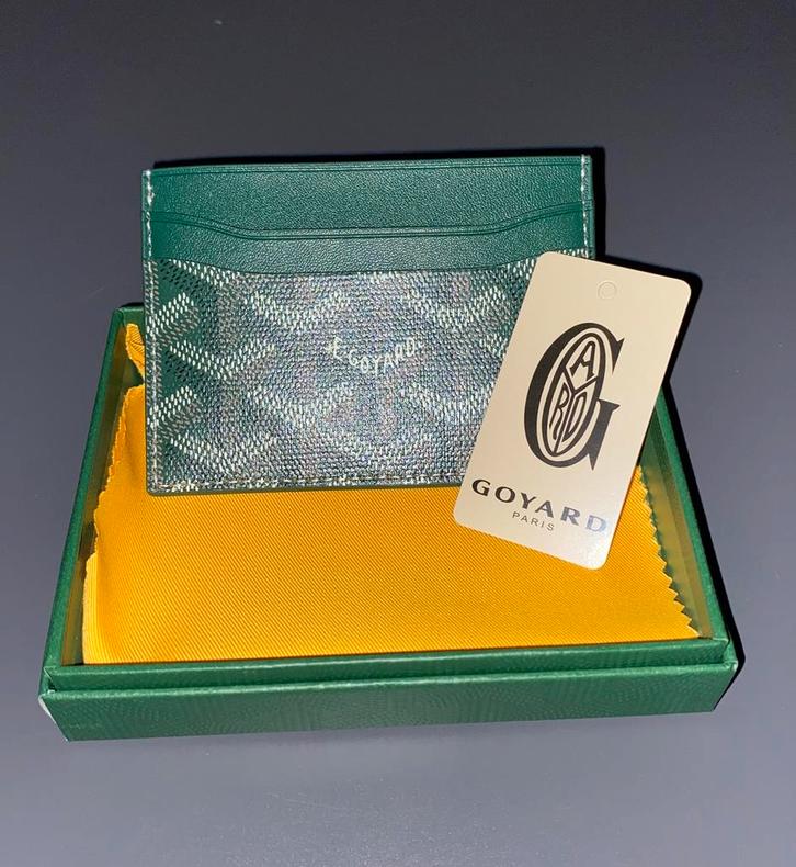 Goyard wallet, Sieraden, Tassen en Uiterlijk, Portemonnees, Nieuw, Groen, Ophalen of Verzenden