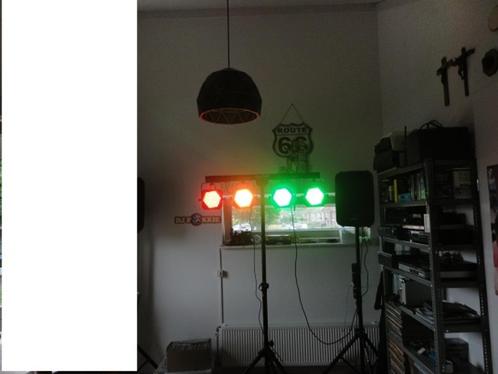 Ayra Compar Led1 Lichtset, Muziek en Instrumenten, Licht en Laser, Zo goed als nieuw, Licht, Geluidgestuurd, Ophalen