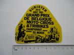 sticker Motorcross GP 1983 WK wereldkampioen tribike suriste, Verzenden