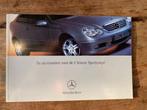 Folder Mercedes-Benz C-klasse Sportcoupe Accessoire 2001, Nieuw, Ophalen of Verzenden, Mercedes-Benz, Mercedes