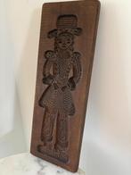 Vintage houten speculaasplank met figuur, Antiek en Kunst, Antiek | Keukenbenodigdheden, Ophalen of Verzenden