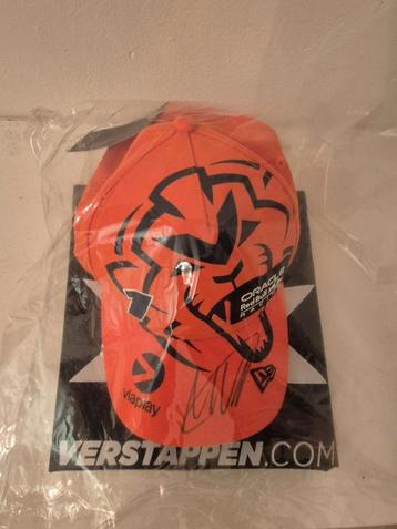 max verstappen gesigneerde dutch lion driver cap (1vd50)     beschikbaar voor biedingen