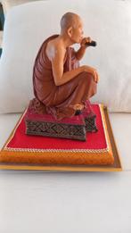Luang Pu Thuat Boeddhistische Monnik Beeldje, Ophalen of Verzenden, Overige figuren, Gebruikt, Beeldje of Figuurtje
