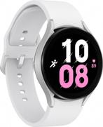 Samsung Galaxy Watch 5 - Smartwatch - 4G LTE - 44mm - Wit, Sieraden, Tassen en Uiterlijk, Smartwatches, Wit, Ophalen of Verzenden