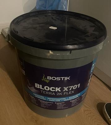 1/2 Block X701 terra 2k Flex vochtwerende coating beschikbaar voor biedingen