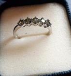 Peridot ring maat 17.5mm, Nieuw, Ophalen of Verzenden, 17 tot 18, Dame