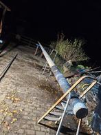 Aluminium lantarenpaal 10.7 meter lang, Telecommunicatie, Ophalen of Verzenden, Mast