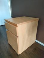 Ikea ladenblok, beuken, Huis en Inrichting, Kasten | Ladekasten, Ophalen, Minder dan 50 cm, Gebruikt, 3 of 4 laden