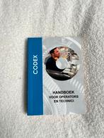 Codex Handboek voor Operators en Technici, Boeken, Techniek, Ophalen of Verzenden, Gelezen, Werktuigbouwkunde
