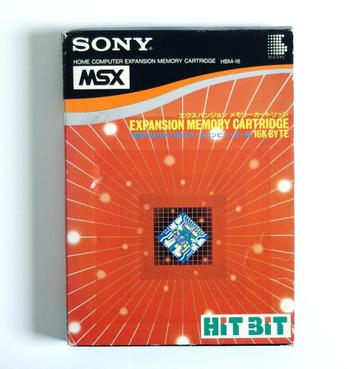Sony MSX HBM-16 16K RAM expansion memory cartridge beschikbaar voor biedingen
