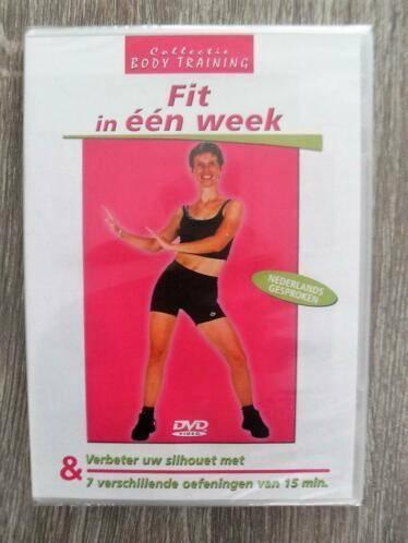 Fit in een week (originele dvd) 1 week - NIEUW !!!, Cd's en Dvd's, Dvd's | Sport en Fitness, Nieuw in verpakking, Cursus of Instructie