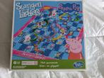 Peppa Pig, spel slangen en ladders (ganzenbord), Hobby en Vrije tijd, Gezelschapsspellen | Bordspellen, Drie of vier spelers, Ophalen of Verzenden
