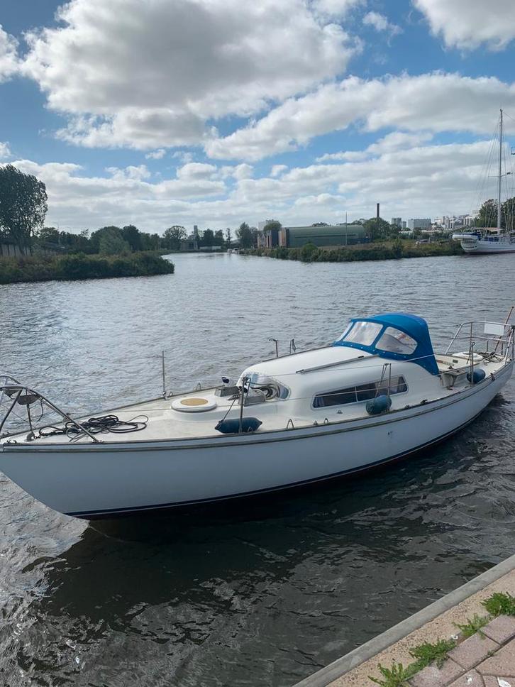Motorboot Pioneer 9 Van de Stadt diesel sloep vaart super, Watersport en Boten, Motorboten en Motorjachten, Gebruikt, Polyester