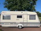 LMC Luxus 530 twee enkele bedden of 1 groot bed, Caravans en Kamperen, Caravans, Schokbreker, Rondzit, 2 aparte bedden, Bedrijf