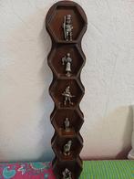 Wanddecoratie met tinnen ambachtsfiguren., Antiek en Kunst, Ophalen