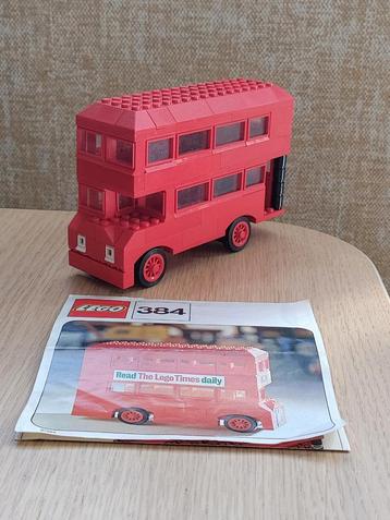 Lego 384 Londen Bus - Vintage Set beschikbaar voor biedingen