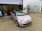 Fiat 500 C 0.9 TwinAir Lounge ROZE! CABRIO! INRUIL MOGELIJK!, Auto's, Euro 5, 86 pk, Gebruikt, Zwart