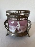 Vintage Brocante Theelichtje Rechaud Theelicht Thee Lichtje, Ophalen of Verzenden