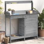 AANBIEDING | Oppottafel plantentafel massief vurenhout! GRTS, Tuin en Terras, Verzenden, Nieuw