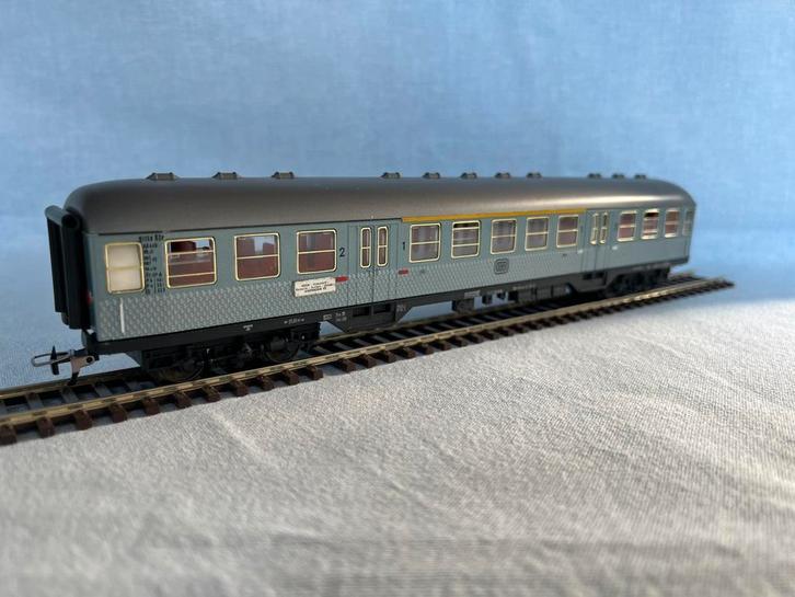 Fleischmann 5141K 1/2e klas silberling A’dam - Koln, Hobby en Vrije tijd, Modeltreinen | H0, Gebruikt, Wagon, Gelijkstroom, Fleischmann