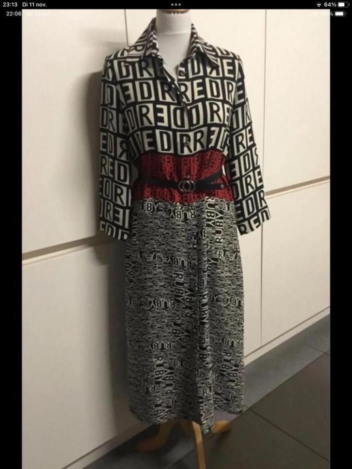 Caroline Biss  lange jurk maat 34, Kleding | Dames, Jurken, Zo goed als nieuw, Maat 34 (XS) of kleiner, Overige kleuren, Onder de knie