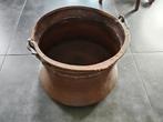 Massieve koperen houtbak., Huis en Inrichting, Kachels, Ophalen of Verzenden, Gebruikt, Hout, Overige soorten