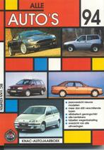 KNAC-Autojaarboek: Alle Auto's 1994, Boeken, Ophalen of Verzenden, Zo goed als nieuw, Algemeen