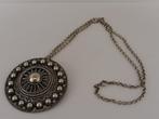 Zilveren hanger/broche Zeeuws                           Z141, Gebruikt, Overige voorstellingen, ., Ophalen of Verzenden