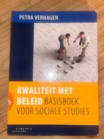 Petra Verhagen - Kwaliteit met beleid, Petra Verhagen, Ophalen of Verzenden, Zo goed als nieuw, Nederland