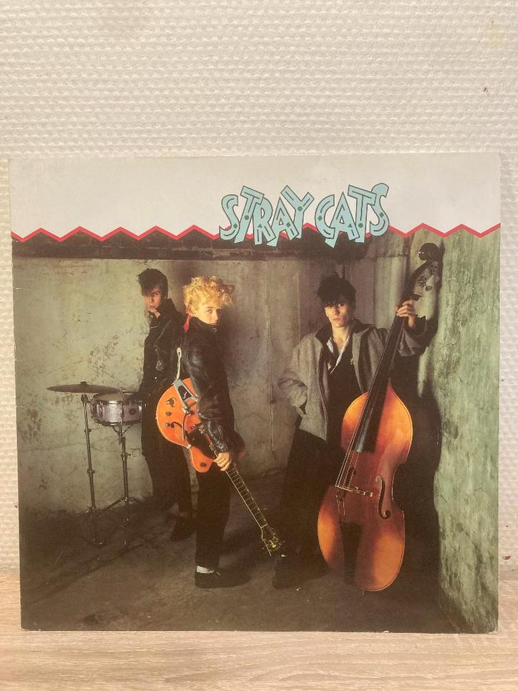 Stray Cats - Stray Cats LP original innersleeve, Cd's en Dvd's, Vinyl | Rock, Zo goed als nieuw, Poprock, 12 inch, Ophalen of Verzenden