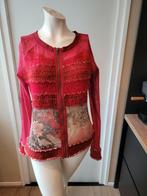 Leuke rode Lulu H vest maat L, Maat 42/44 (L), Zo goed als nieuw, Rood, Lulu h