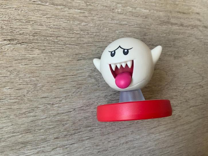 Nintendo Amiibo - Boo - Super Mario series, Spelcomputers en Games, Games | Nintendo Switch, Zo goed als nieuw, Avontuur en Actie