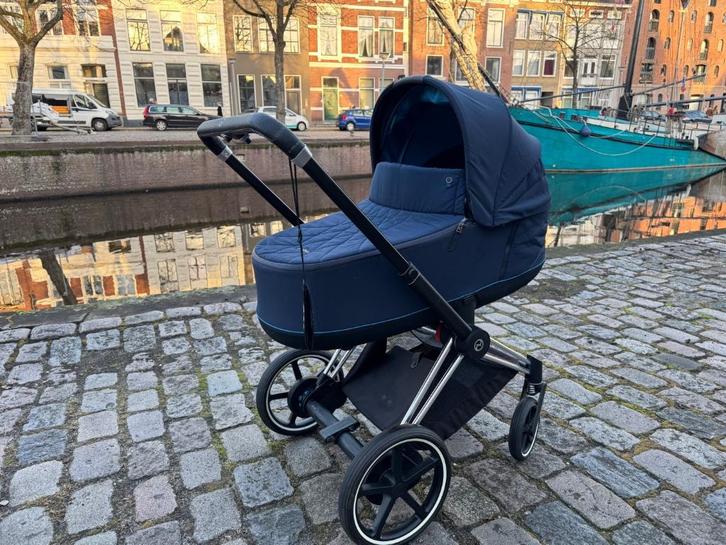 Electrische kinderwagen - Cybex E-Priam - Wieg+Stoel+opties, Kinderen en Baby's, Kinderwagens en Combinaties, Zo goed als nieuw