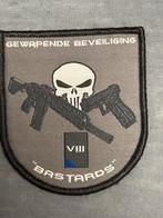 Arm embleem GBB kmar Team 8 “bastards”, Verzamelen, Verzenden, Marechaussee, Nederland, Embleem of Badge