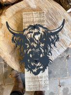 Stalen Hooglander Wanddecoratie, Ophalen of Verzenden, Nieuw