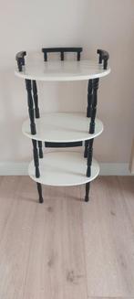 Bijzettafeltje, Huis en Inrichting, Tafels | Bijzettafels, Ophalen of Verzenden, Rond, Minder dan 55 cm