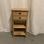 Ladekastje - massief teak - 2 lades - handgemaakt -TTM Wonen, TTM Wonen, Meubels – (Perzische) Tapijten en Woonaccessoires, Minder dan 50 cm
