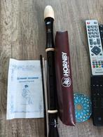 Mooie Hornby blokfluit, Alt Sopraan, Muziek en Instrumenten, Ophalen of Verzenden, Gebruikt, Alt, Met koffer, hoes of etui