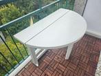 Inklapbare balkontafel, Ophalen, Gebruikt, Rond, Kunststof