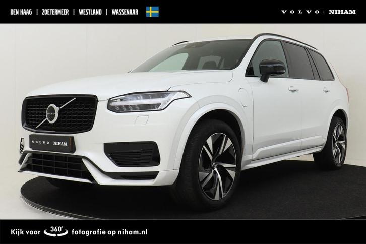 Volvo XC90 T8 RECHARGE AWD R-DESIGN *LONG RANGE* -PANO.DAK|B, Auto's, Volvo, Bedrijf, Te koop, XC90, 360° camera, 4x4, ABS, Achteruitrijcamera