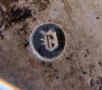 Kristallen schaal met zilveren hengsel, 1905, Antiek en Kunst, Antiek | Glas en Kristal, Verzenden