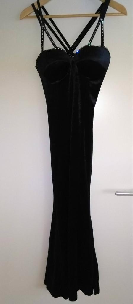 Gala jurk, gelegenheid, ballroom dress, zwart, maat 36-38, Kleding | Dames, Gelegenheidskleding, Zo goed als nieuw, Galajurk, Maat 36 (S)