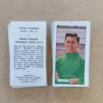 Famous Footballers set 24 trade cards Spastics Society 1958, Verzamelen, Ophalen, Gebruikt, Buitenlandse clubs, Poster, Plaatje of Sticker